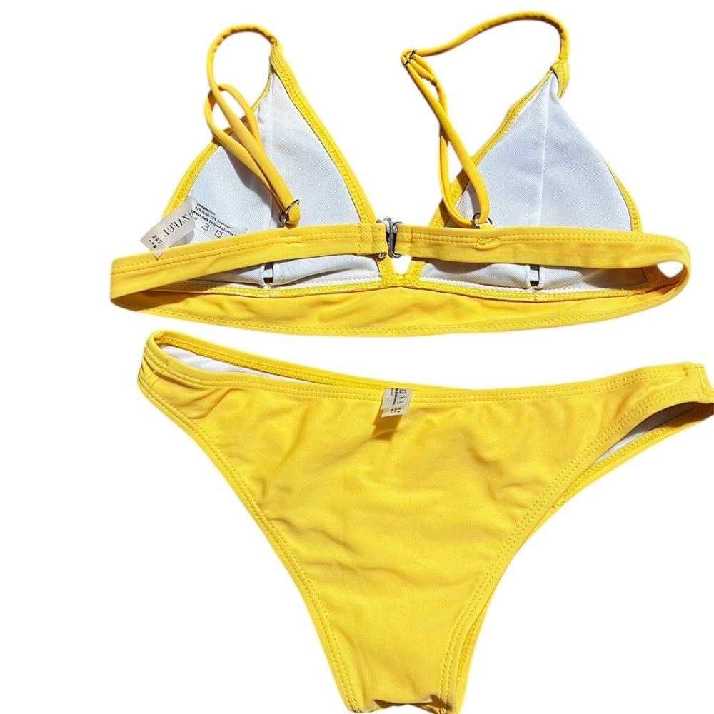 Zaful Yellow Bikini Set - Picture 2 of 2
